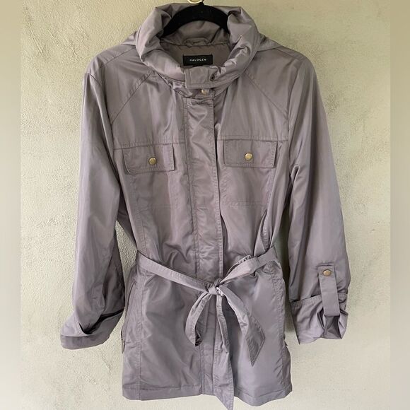 Halogen Trench Coat Size Large - Picture 1 of 7